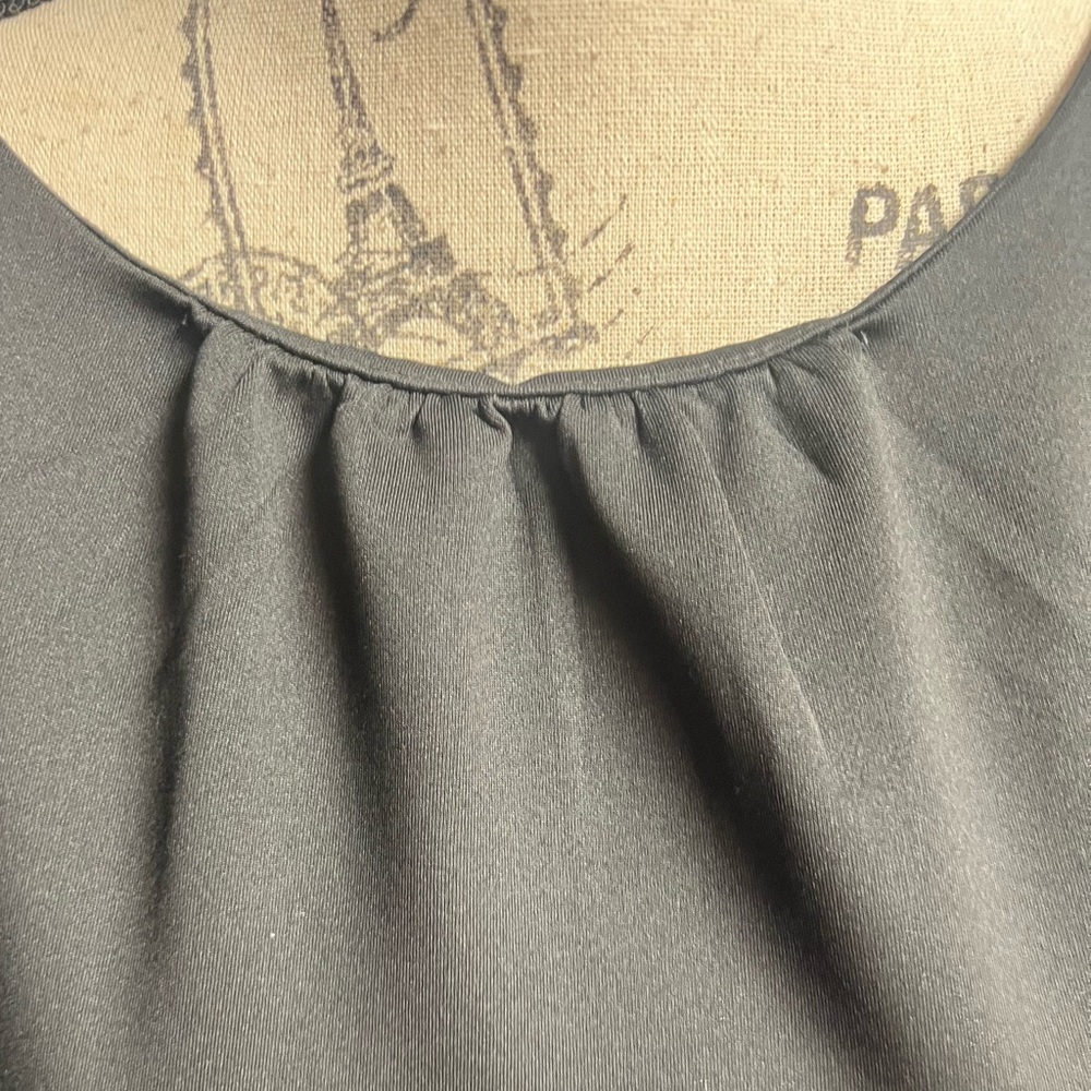 Black Dress with Mock Neck & Bell Sleeves! - Picture 7 of 15